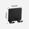 GROWBY Shaving Razor Holder Multi-Function Men Shaving Shaver Storage Hook Wall Shelf Razor Rack Bathroom Kitchen Organizer Accessories,Sliver,4pcs view 2
