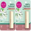 eos 100% Natural & Organic Lip Balm Stick- Vanilla Bean | Dermatologist Recommended for Sensitive Skin | All-Day Moisture Lip Care Products | 0.14 oz (Pack of 2) view 1