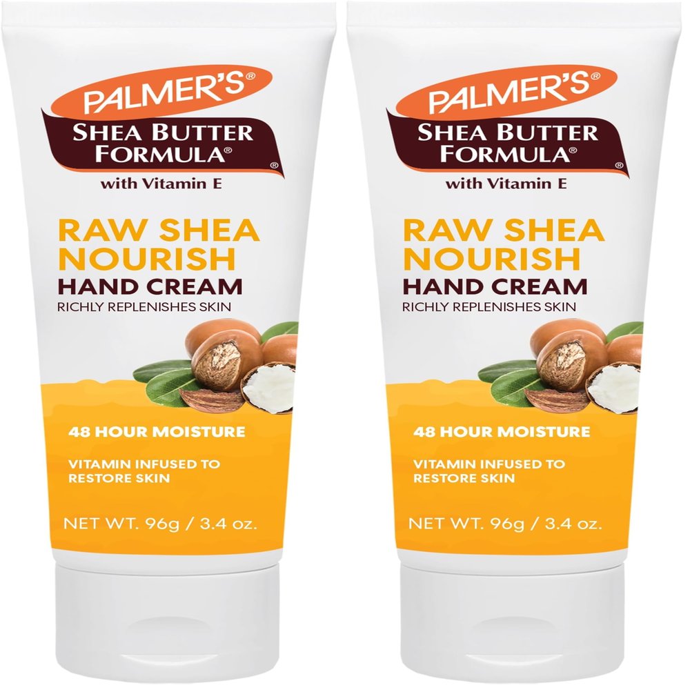 Palmer's Shea Butter Formula Hand Cream for Dry, Cracked Skin. Travel Size Hand Lotion, 3.4 Ounce (Pack of 2)
