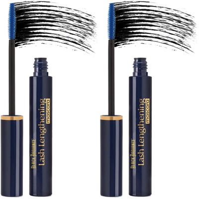 Black Radiance Lash Lengthening Mascara, Black, 0.27 Fluid Ounce (Pack of 2)
