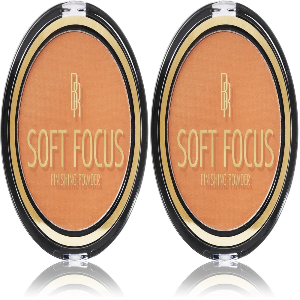 Black Radiance True Complexion Soft Focus Finishing Powder, Creamy Bronze Finish, 0.46 Ounce (Pack of 2)