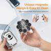Head Shaver for Bald Men,2024 Upgrade 9-in-1 Mens Electric Shaver Bald Head Shaver for Men,Electric Razor for Bald Men IPX7 Waterproof Rotary Shaver Grooming Kit with LED Display view 3