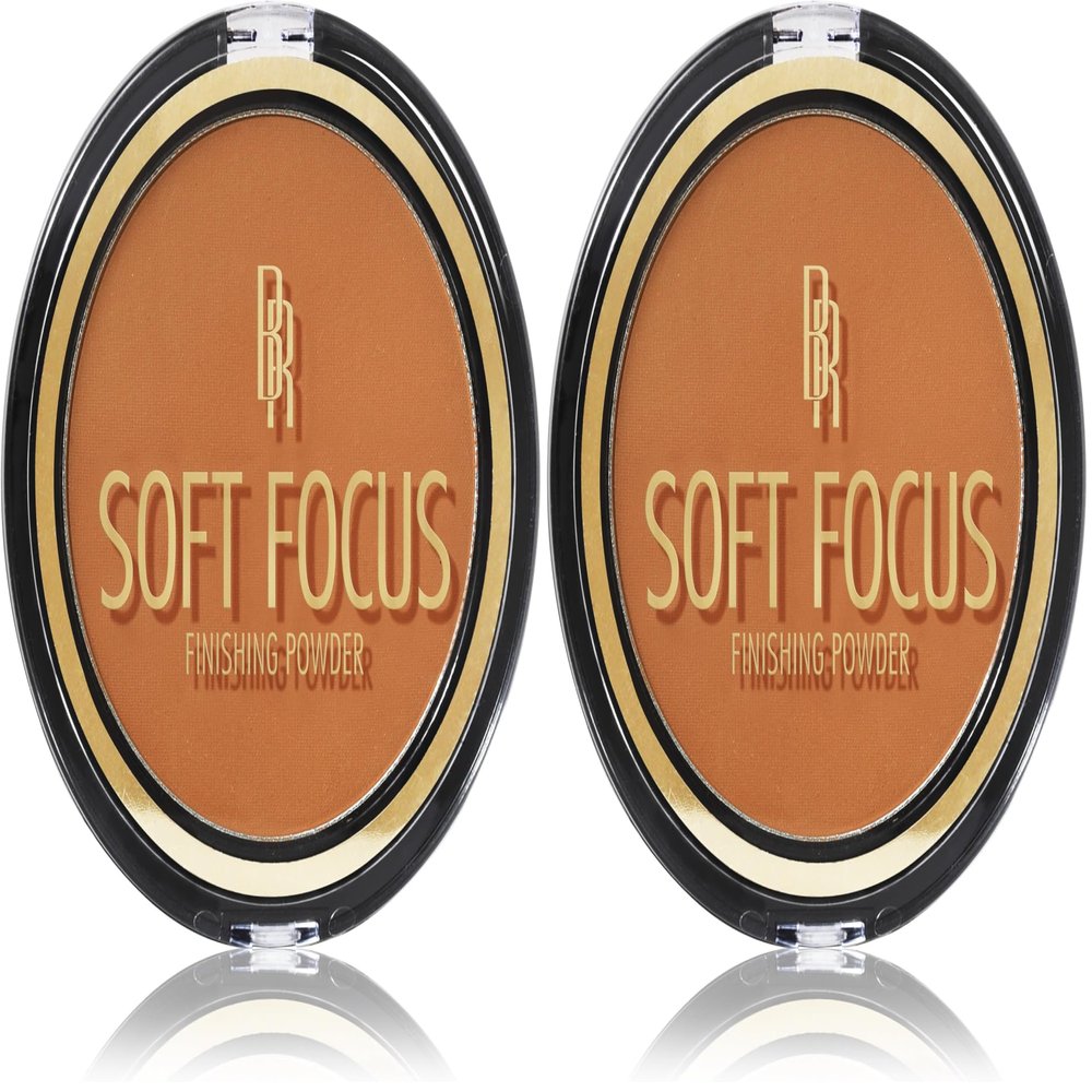 Black Radiance True Complexion Soft Focus Finishing Powder Milk Chocolate Finish (Pack of 2)