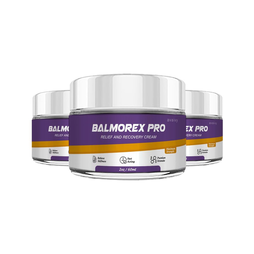 Avaivy Balmorex Pro - Balmorex Pro Maximum Strength Cream (3 Pack, 6oz)