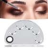 Cosmetics Makeup Mixing Palette, Makeup Mixing Palette Stainless Steel Spatula Paint Pigment Lipstick Color Blending Plate DIY Color Dual Head Spatula Stainless Steel Makeup view 3