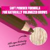 NYX PROFESSIONAL MAKEUP Powder Louder Eyebrow Pencil, Brow Pencil with Buildable Volume For Up To 12HR Wear, Vegan Formula - Taupe view 2