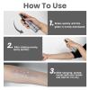 Glitter Spray for Hair and Body, Silver Body Glitter Spray, Quick-Drying and Waterproof Glitter Hairspray, Nozzles are not Easily clogged, Long-Lasting for Stage Makeup, 3.38 oz view 2