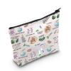 JXGZSO Funny Science Nerd Geek Gift Science Biology Makeup Bag Lab Tech Cosmetic Bag Biology Lover Gift Biologist Survival Kit Bag view 1