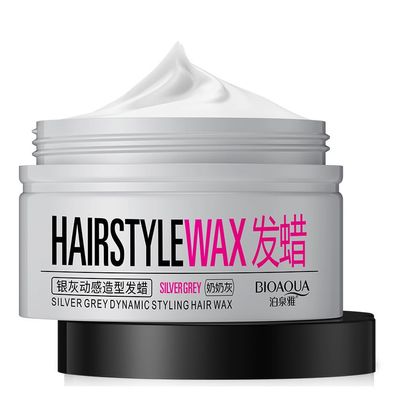 PANKERS Curling Mousse, Curl Styling (Silver Gray Hair Wax [100g BQY])