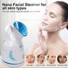 Facial Steamer Ionic Face Steamer for Home Facial, Warm Mist Small Facial Steamer for Deep Cleaning Unclog Pores with Blackhead Remover, Aromatherapy Kit for Personal Home SPA (Blue) view 2