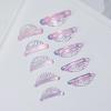 Troocolor Lash Lift Shields, 10Pcs Reusable Soft Eyelash Perm Curler for Lash Lift Kit with Shell Style Ancillary Eyelash Curl Lash Lift Pads (Pink) view 1