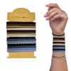 16 PCS Boho Hair Ties, Elastic Twist Bracelets Hair Ties for Women 4 Style Morandi Hair Bands for Girls Thick Thin Long Curly Hair Accessories (16PCS Boho 02) view 1