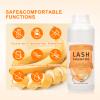 Arison Eyelash Eyelash Extension Shampoo 600ml / Eyelid Foaming Cleanser/Wash for Extensions and Natural Lashes/Paraben & Sulfate Free Safe Makeup & / Professional & Self Use (Banana) view 4