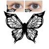 butterflies Eyeliner Stencil | butterflies Eyeliner Stamp | Eyeliner Stencils for Eyes Wing | Winged Eyeliner Stamp | Eyeliner Stencils | Reusable and Flexible Eyeliner Applicators Shaper Tool view 2