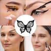 butterflies Eyeliner Stencil | butterflies Eyeliner Stamp | Eyeliner Stencils for Eyes Wing | Winged Eyeliner Stamp | Eyeliner Stencils | Reusable and Flexible Eyeliner Applicators Shaper Tool view 4