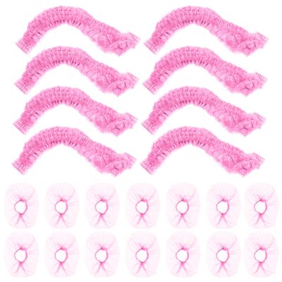 Beaupretty 300pcs Washbasin Bag Tub Bowl Para Pedicure Rosa Liner Products Supplies Kit Spa Care Bath Soaking Lavamanos Beauty Salon Supply Wash Basin Wrapping Face, Pink