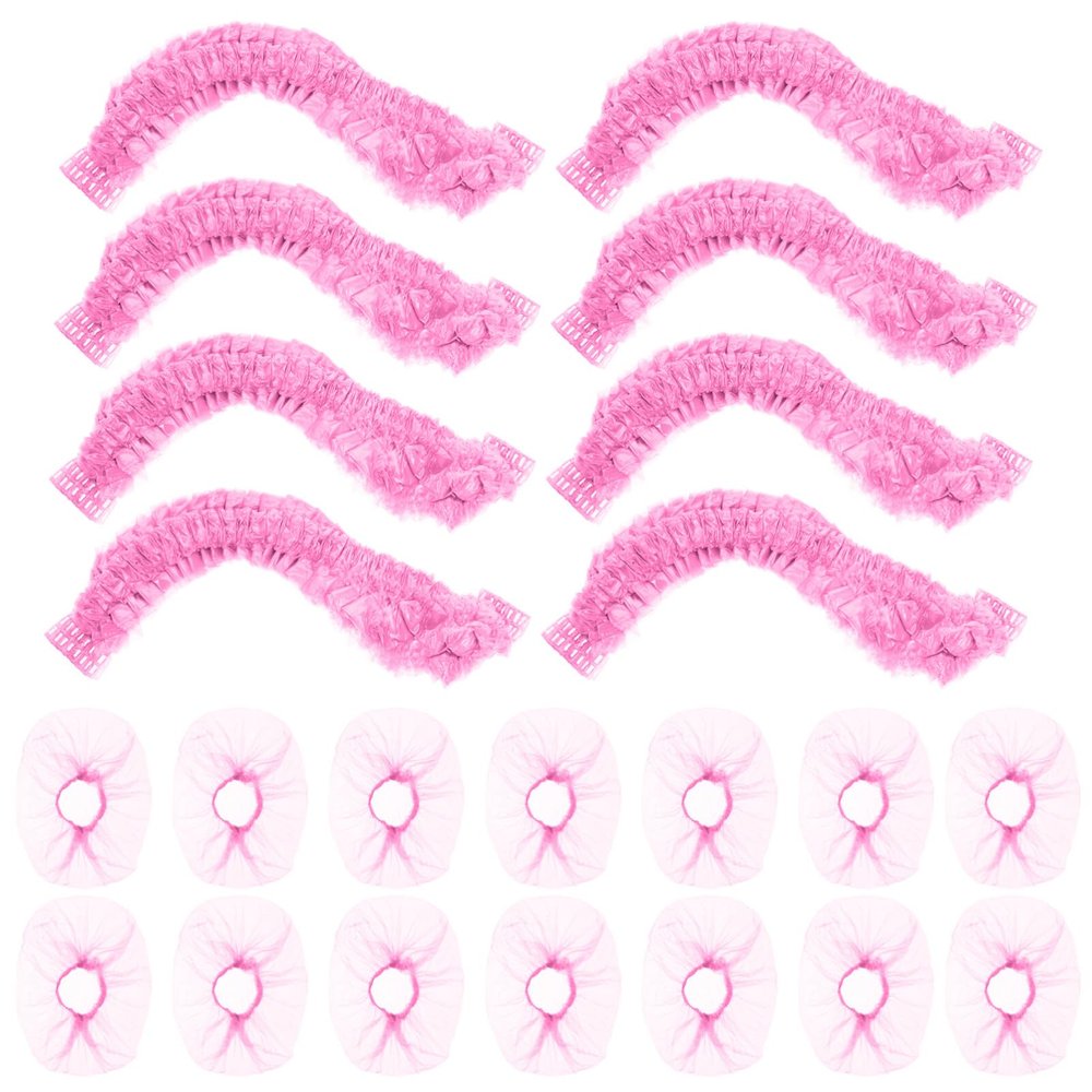 Beaupretty 300pcs Washbasin Bag Tub Bowl Para Pedicure Rosa Liner Products Supplies Kit Spa Care Bath Soaking Lavamanos Beauty Salon Supply Wash Basin Wrapping Face, Pink