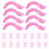 Beaupretty 300pcs Washbasin Bag Tub Bowl Para Pedicure Rosa Liner Products Supplies Kit Spa Care Bath Soaking Lavamanos Beauty Salon Supply Wash Basin Wrapping Face, Pink