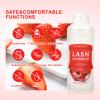 Arison Eyelash Eyelash Extension Shampoo 600ml / Eyelid Foaming Cleanser/Wash for Extensions and Natural Lashes/Paraben & Sulfate Free Safe Makeup & / Professional & Self Use (Strawberry) view 4