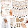 Dimsile 50 Sets Baby Shower Hand Cream with Organza Bag Thank You Card Baby Shower Wedding Gifts for Guests Bridal Wedding Favors for Guests, Thank You Gifts for Women(Brown Bear)