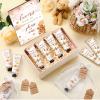 Dimsile 50 Sets Baby Shower Hand Cream with Organza Bag Thank You Card Baby Shower Wedding Gifts for Guests Bridal Wedding Favors for Guests, Thank You Gifts for Women(Brown Bear) view 2