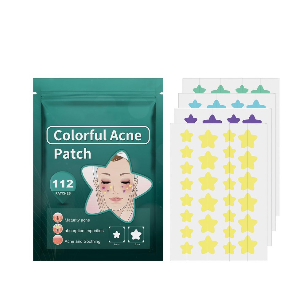 hejhncii Invisible Pimple Patches Stickers Pimple Remover Tool Hydrocolloid Face Patches Skin Care Waterproof Pimple Patches Treatments Blemish Patches Zit Patches