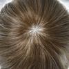 Hair Wonders Hair System for Men Swiss Lace Hairpiece for Men Toupee Real Natural Human Hair Lace Front Mens Hair System 7X9#520#5 Medium Light Brown+20% Grey 100% Density view 3