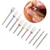 10Pcs Nail Drill Bits Set with Storage Box - Tungsten Steel & Ceramic Manicure Pedicure Drill Bits for Acrylic Gel Nails, Home Salon Use, Professional Nail Art Tools view 4