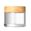 1PC Cosmetic Sample Empty Container Glass Round Small Jars With Lids For Makeup Eye Powder Paint Jewelry Glass Cosmetic Containers With Lids view 1