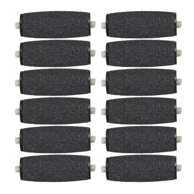 12Pcs Extra Coarse Replacement Roller Foot Grinder Replacement Head Remove Dead Skin Callus Remover for Foot Grinder(5.5 x 2cm / 2.2 x 0.8in)
