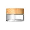 1PC Cosmetic Sample Empty Container Glass Round Small Jars With Lids For Makeup Eye Powder Paint Jewelry Glass Cosmetic Containers With Lids view 1