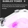 30L Multifunctional Foot Bath, Acrylic Smart Massage Bucket, Portable Foot Spa Adjustable Bathtub, 360 Removable Foot Bucket, Colorful Lamp Massager for Home, Salon, Spa view 4