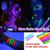 12 Pcs Face Painting Kits, Glow In The Dark Under UV Black Light SticksGlow Face Body Paint Party Suppliesfor Adult Birthday, Halloween, Thanksgiving Day, Cosplay Makeup Neon Gifts view 3