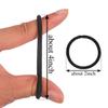 homeemoh 20pcs Elastic Hair Ties, Womens Girls Ponytail Holders Rubber Bands 4mm Scrunchies Hair Accessories (Black) view 3