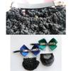 Bowknot Snood Net,Net Hair Clip, Net Hair Clip, Barrette, Hairnet,Elastic Bun Headdress Hair Snood Net Barrette Clip, Blue and Black K13 view 2
