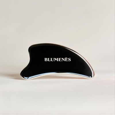 Blumenes - Traditional Gua Sha Tool - Stainless Steel Massage Tool for Face & Body - Cold & Heat Retention for Relaxing Spa Experience - Durable Stainless Gua Sha for Enhanced Skincare Routine