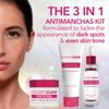Cicatricure Antimanchas Skin Care Kit: AHA & PHA Exfoliating Face Wash, Brightening Serum, and Moisturizing Gel Cream - Dark Spot Reduction, Enhanced Glow, Paraben & Sulfate-Free view 2