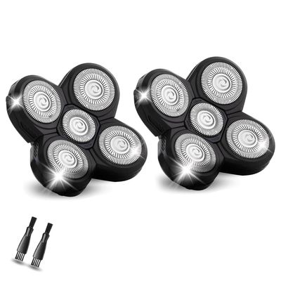 2 Pack Shaver Replacement Blades Compatible with Freedom Head Shaver,Head and Face Electric Razor Head