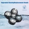 2 Pack Shaver Replacement Blades Compatible with Freedom Head Shaver,Head and Face Electric Razor Head view 2