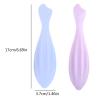 BEIDUOYANG Silicone Face Roller Multifunctional Beauty Roller Skin Care for Face Roller Massager Moisturizing Beauty Tools Silicone Beauty Roller Relaxing Silicone Face Massager, Blue view 4
