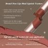 Flower Knows Little Angel Matte Lipstick,Super Soft & Ultra Silky Lip Mud Stick,Long Lasting & Moisturizing Vegan Lip Makeup for Girls&Women,Velvety Nude Peachy Finish(C03 Radiant Seraph) view 4