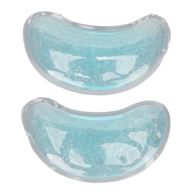 Luqeeg Cooling Eye Gel Pad, Eye Strain Relief, Hot Cold Compress, Easy to Clean, Multiple Applicable Scenarios, PVC and Gel Material, for Anti Fatigue, Dark Circle Prevention