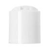 24/410 Durable Unlined Disc Press Top Closure Caps for Plastic, Empty, Shampoo, Soap, Lotion Bottles - Caps for Squeeze Bottles With Neck Diameter 24mm (1, White) view 1