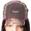 Wigs Straight Hair Lace Front Wig HD Transparent Lace Frontal Human Hair Wig for Women, 14-40 Inch Long Brazilian Remy Hair Pre Plucked Closure Wig Girls Daily Use Wigs ( Color : 5X5 closure wig 180 d view 2