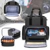 BAFASO Large Tattoo Case with 3 Inner Removable Pouches, Tattoo Travel Case for Large Tattoo Stencil Printer and Tattoo Supplies (Patented), Black view 3