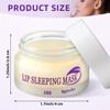 Bgtecho Lip Mask Overnight,Lip Collagen Lip Sleeping Mask With Peptide Complex,Moisturizing Lip Balm for Lip Care Cracked Lips,Dry Lips,Lip Wrinkles Repair,Nourish & Hydrate(20g) view 2