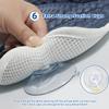 Bath Pillow, Bath Pillows for Tub Neck and Back Support, Bathtub Pillows for Head and Neck with 6 Strong Non-Slip Suction Cups, 4D Air Mesh, Bath Accessories Spa Gifts for Women(Blue) view 4
