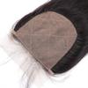RIVPOIG 4x4 Silk Base Lace Closure with Baby Hair Pre Plucked Brazilian Virgin Straight Natural Black Color Human Hair Free Part Toppers Closure For Women (4 * 4 Silk Base Lace Closure, 12inch) view 4