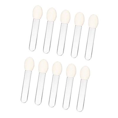 10 Pcs Eyeshadow Applicator Eyeshadow Brush Makeup Tools, Sponge ened Makeup Brushes and Tools