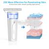 withthesun Portable Nano Face Mister, Facial Steamer, USB Rechargeable Cool Mist Sprayer, 40ml Visual Water Tank, Nano Mister for Eyelash Extensions, Facial Deep Cleaning, Makeup (White) view 2
